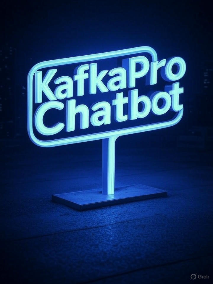 Screenshot of KafkaPro Chatbot